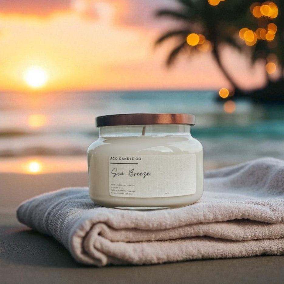 Sea Breeze Candle Sample