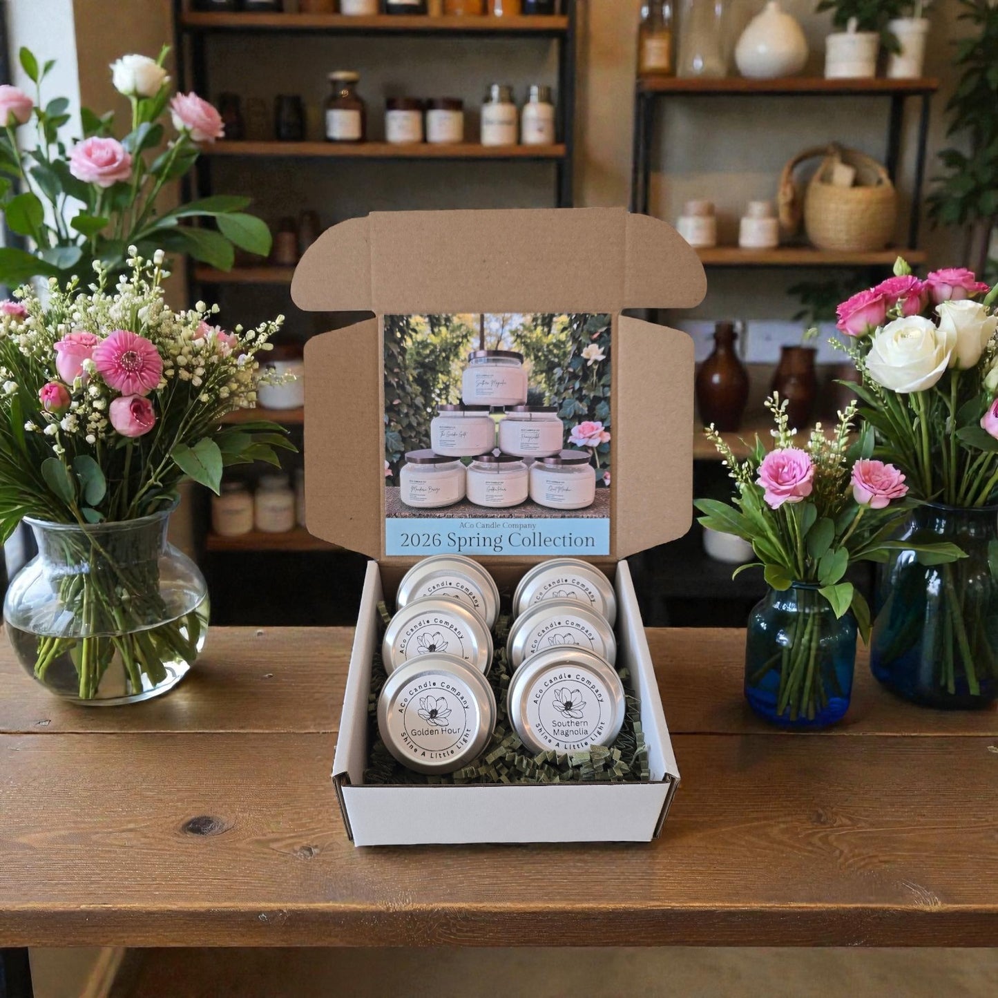 Spring Collection Wax Samples