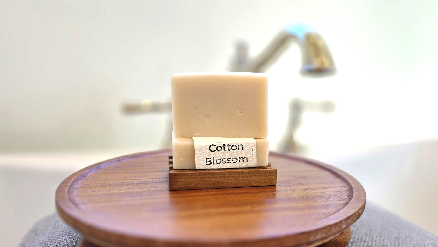 Cotton Blossom Cold Process Soap