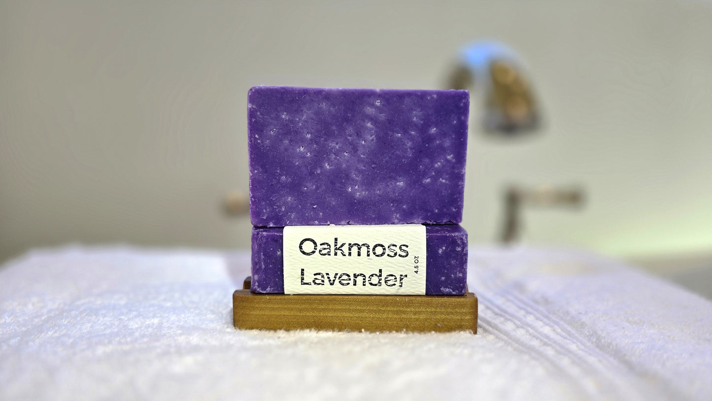 Oakmoss Lavender Cold Process Soap