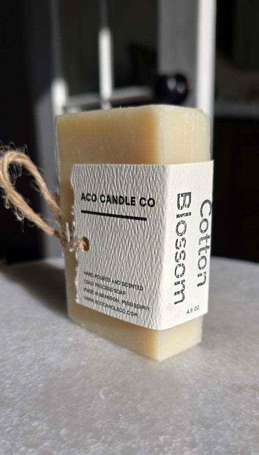 Cotton Blossom Cold Process Soap