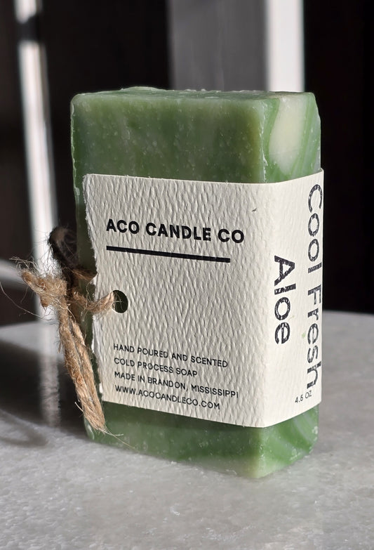 Cool Fresh Aloe Cold Process Soap
