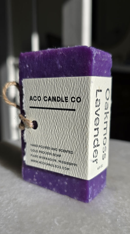 Oakmoss Lavender Cold Process Soap