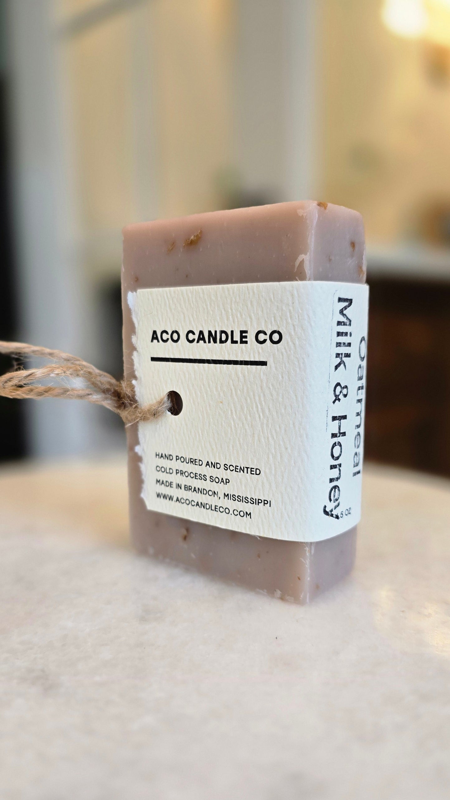 Oatmeal Milk & Honey Cold Process Soap