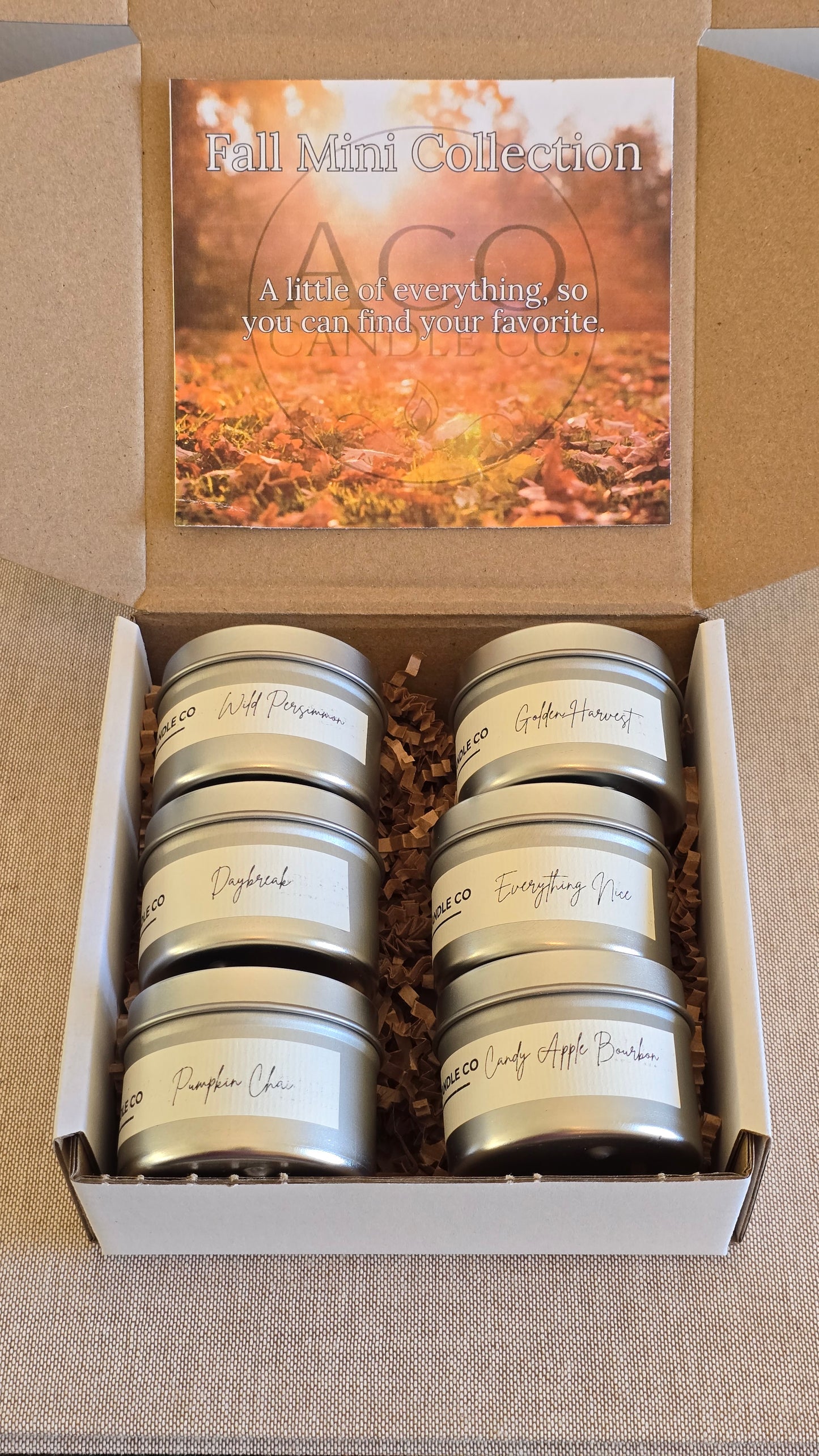 Fall Mini Collection - 1.5oz Candles
