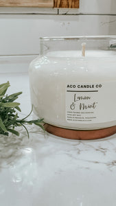 Lemon & Mint Candle