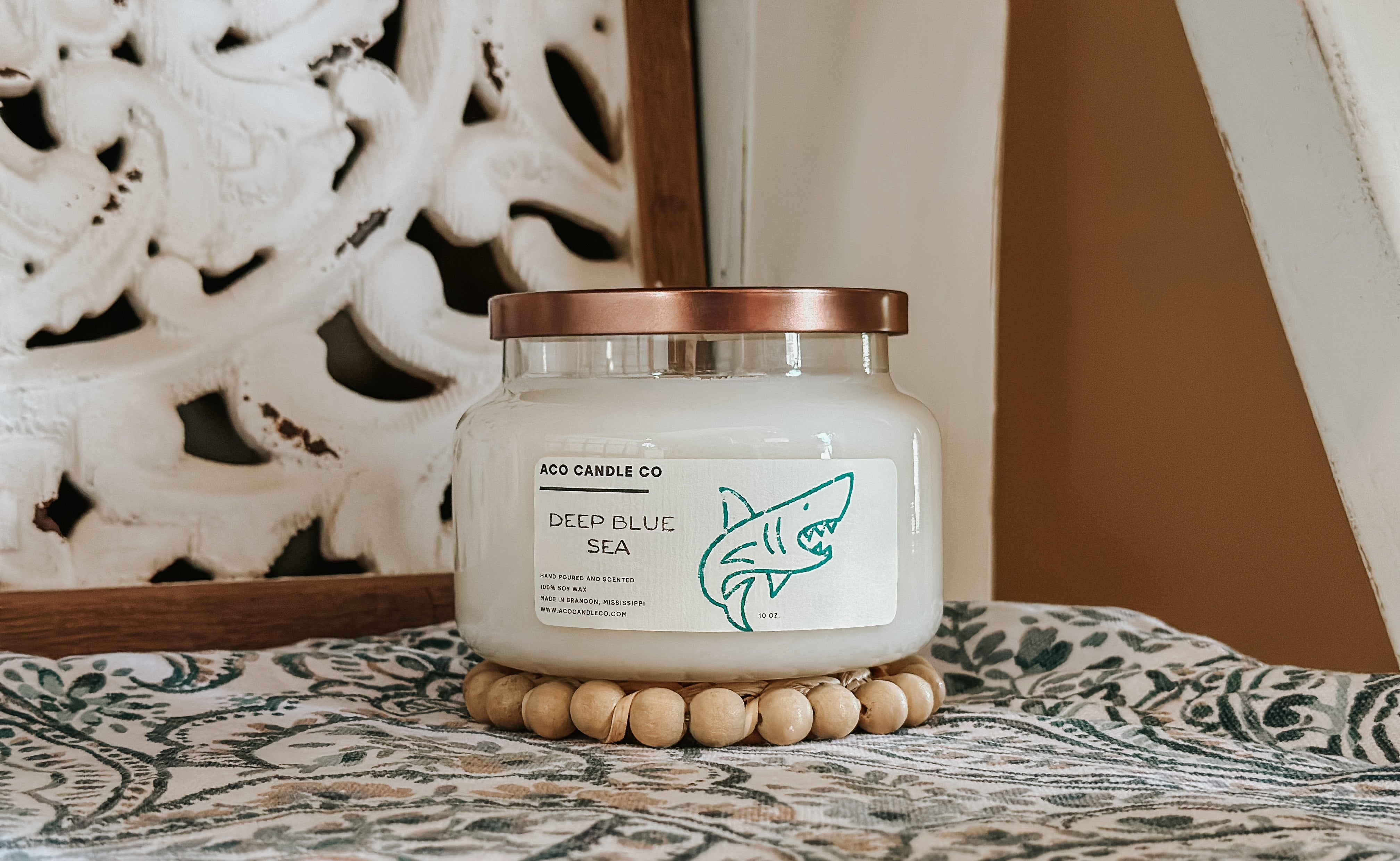 Deep Blue Sea Candle