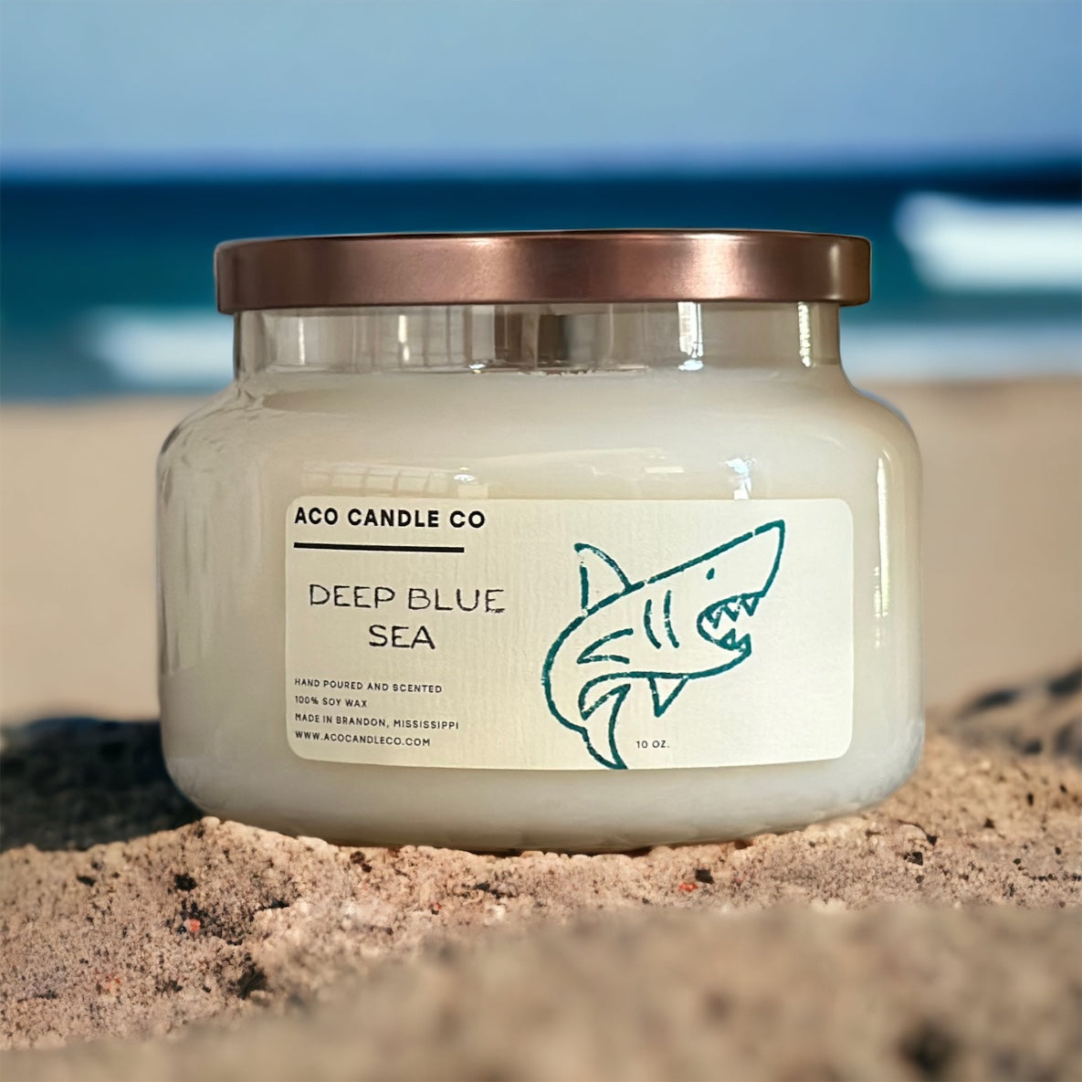Deep Blue Sea Candle