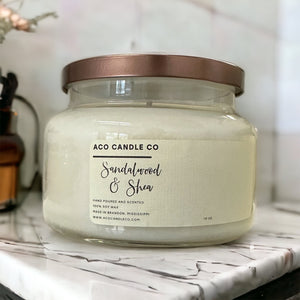 Sandalwood & Shea Candle