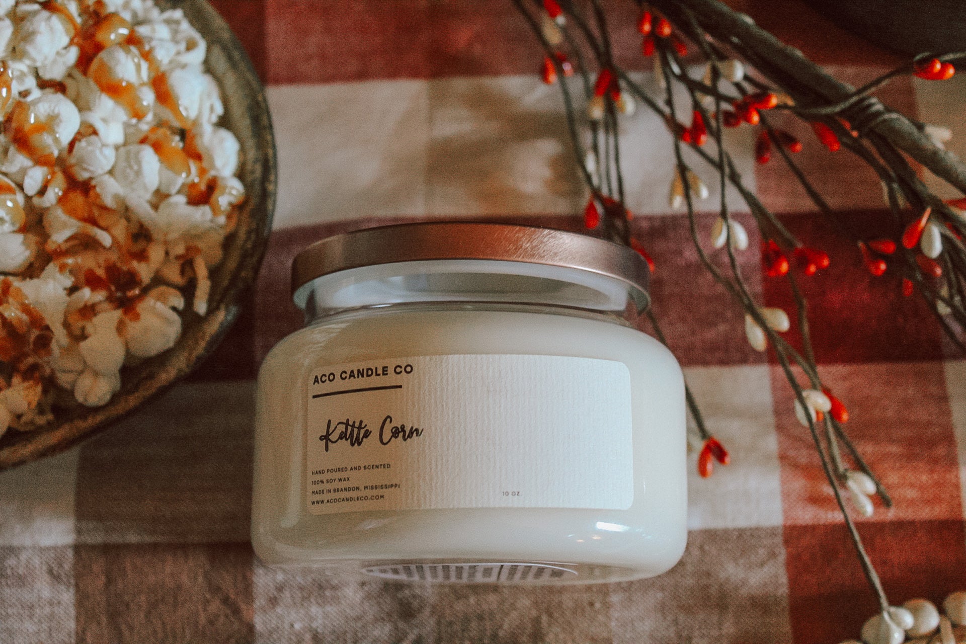Kettle Corn Candle