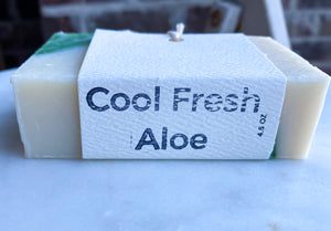 Cool Fresh Aloe Cold Process Soap