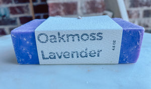 Oakmoss Lavender Cold Process Soap