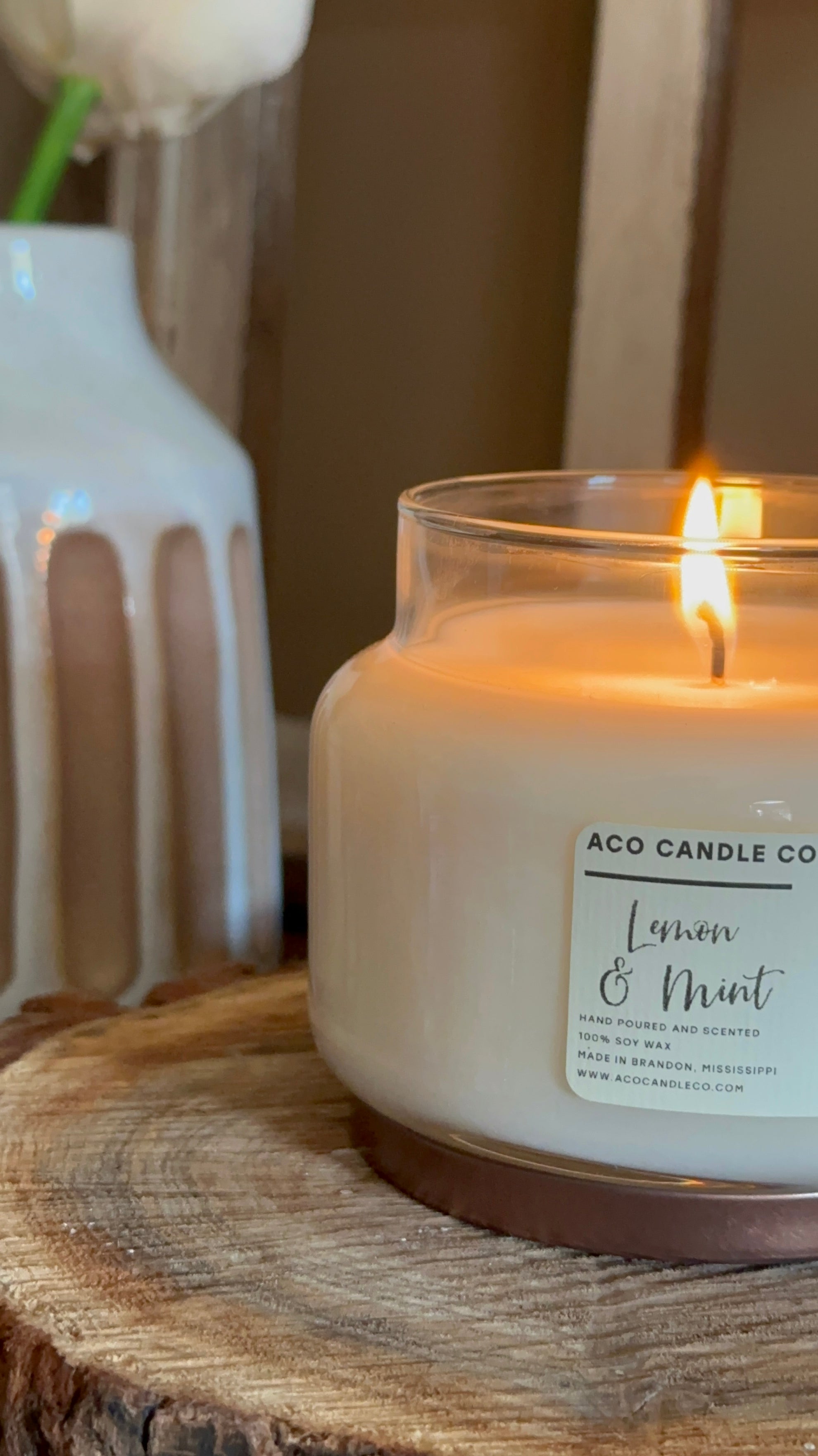 Lemon & Mint Candle