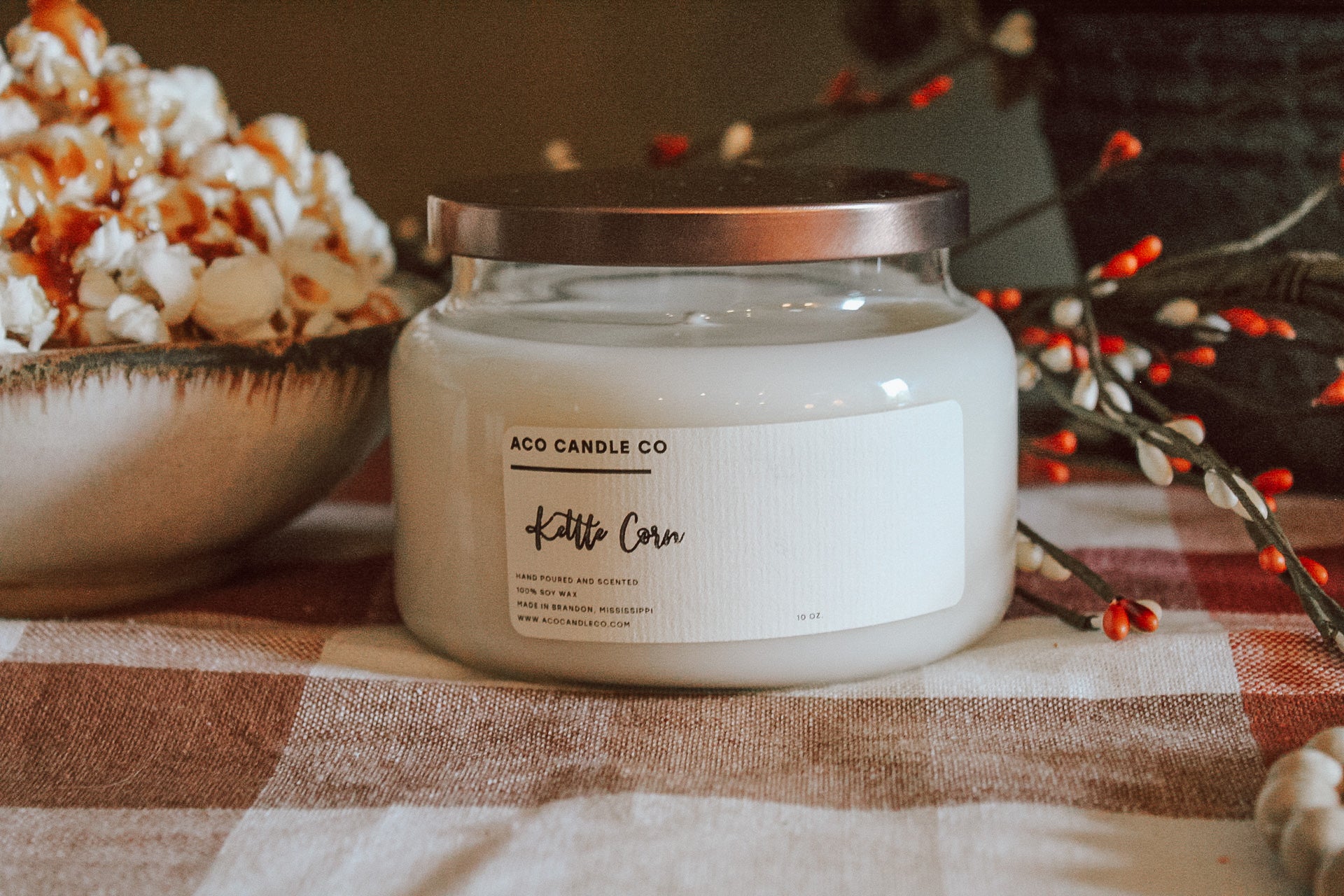 Kettle Corn Candle