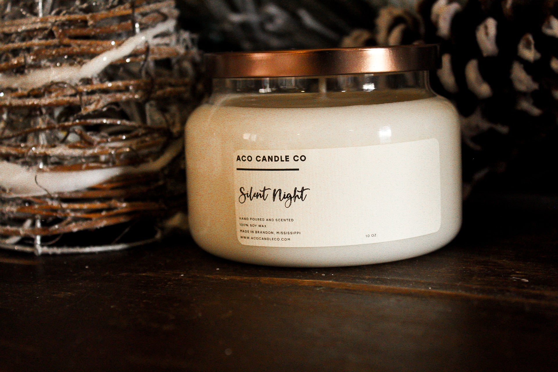 Silent Night Candle