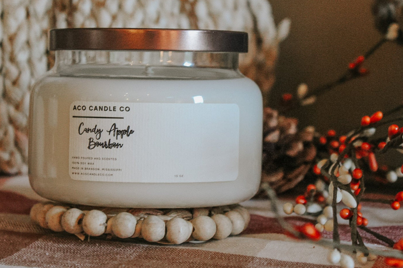 Candy Apple Bourbon Candle