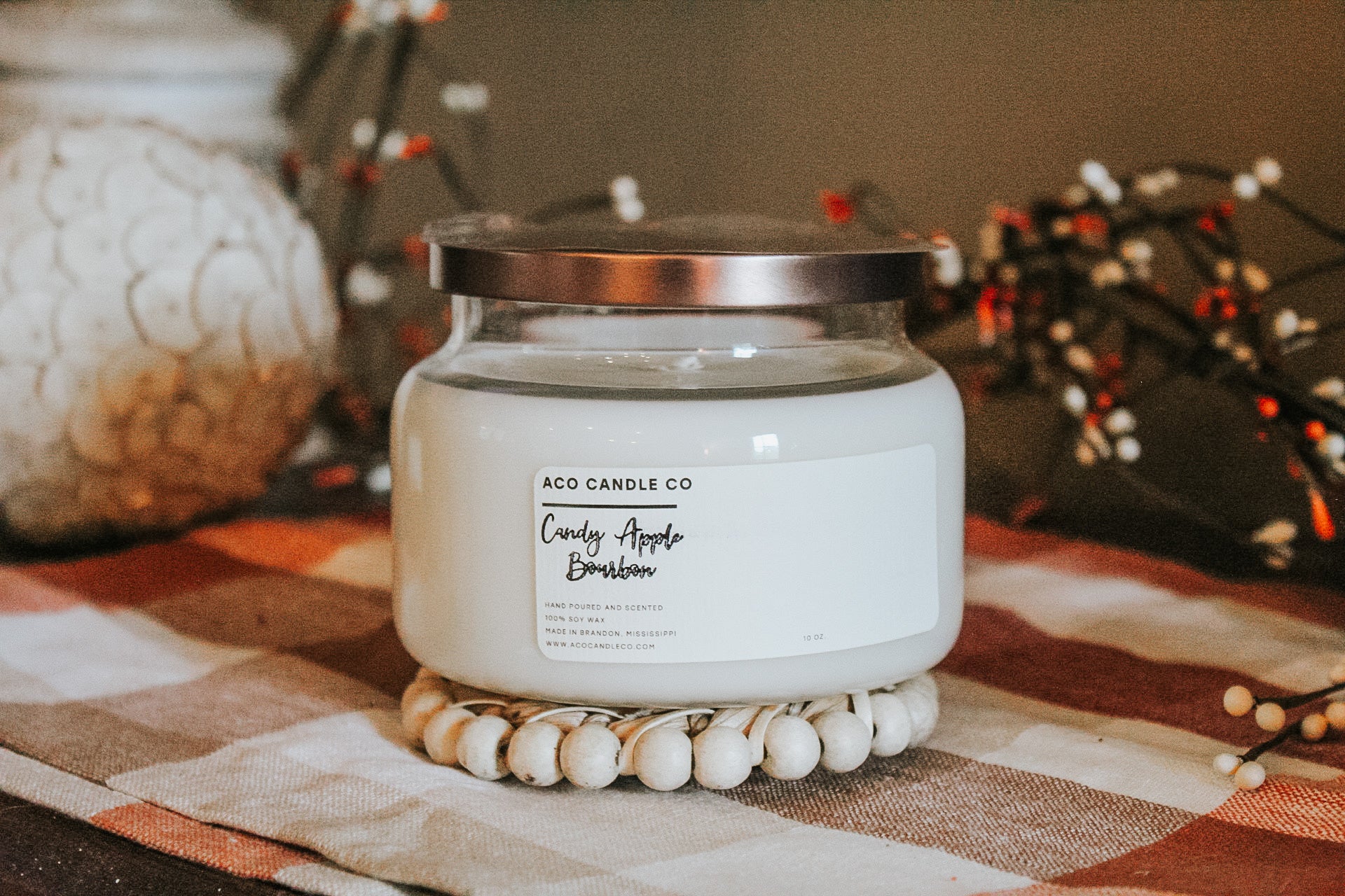 Candy Apple Bourbon Candle