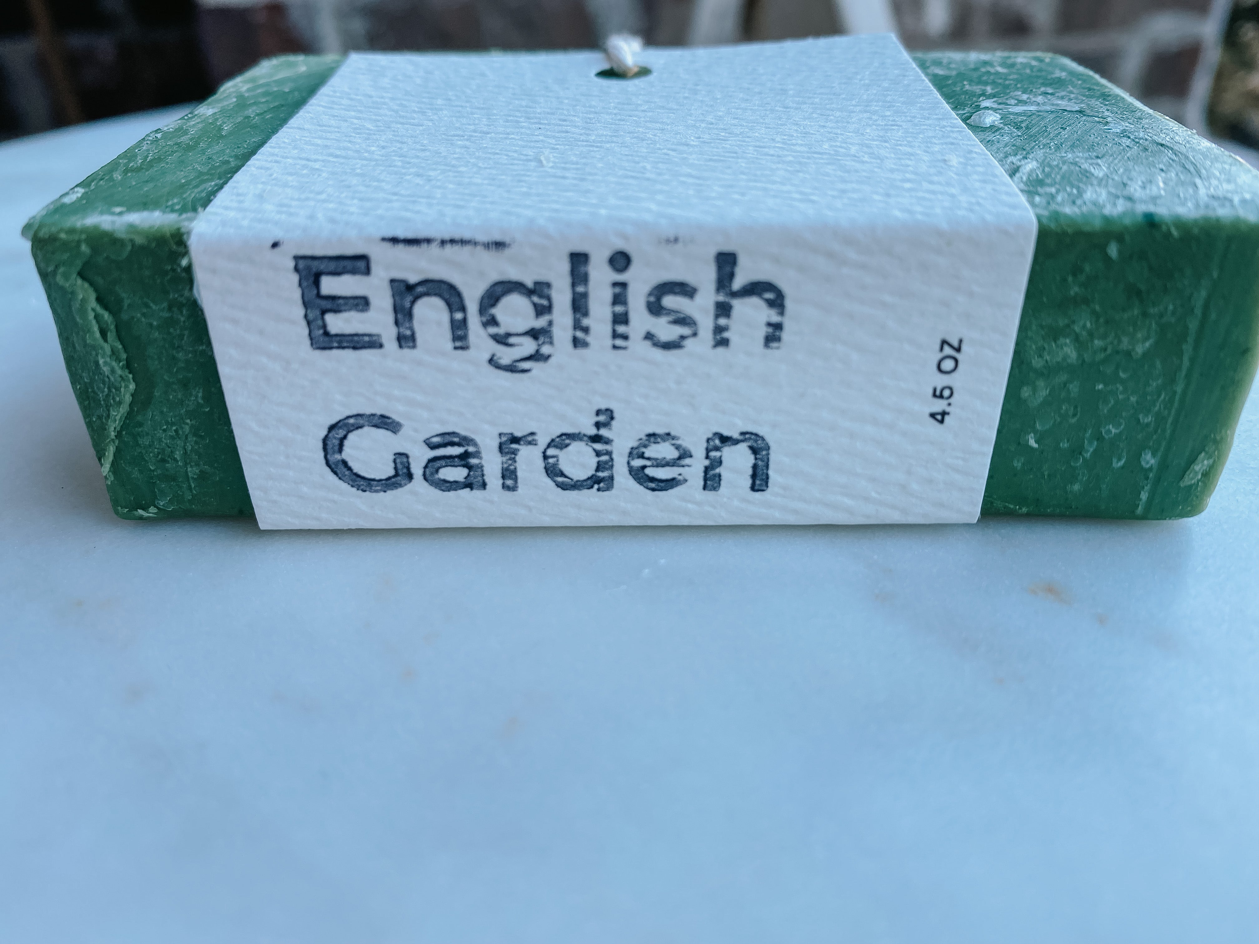 English Garden Cold Process Soap