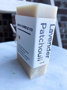 Lavender Patchouli Cold Process Soap
