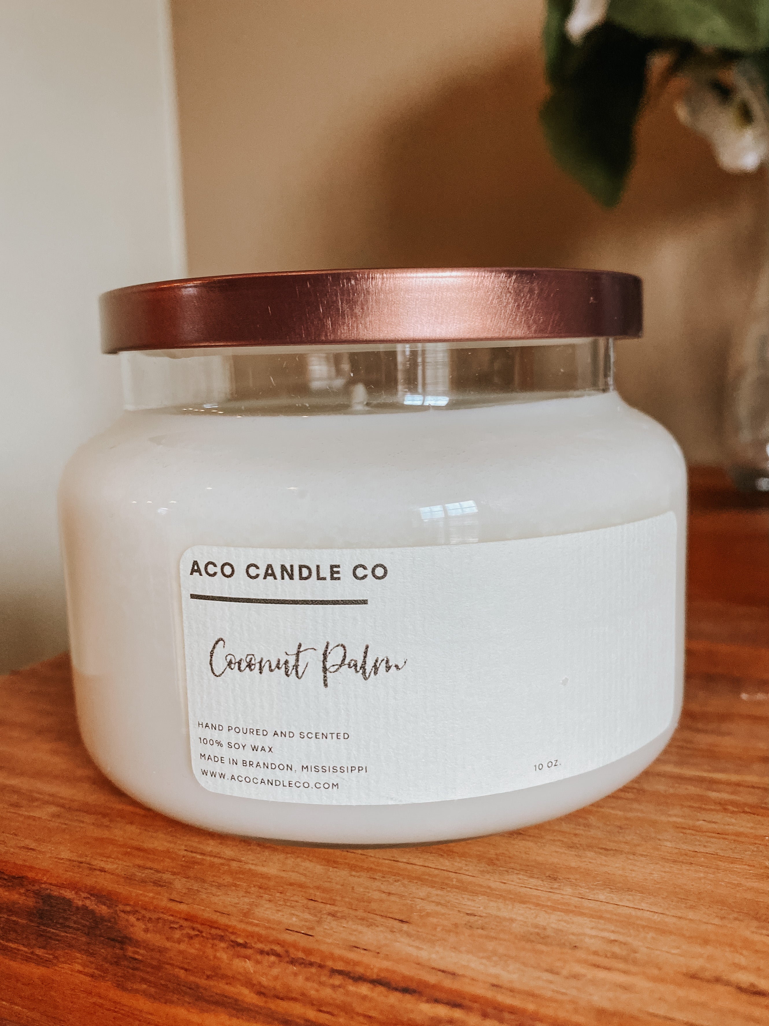 Coconut Palm Candle